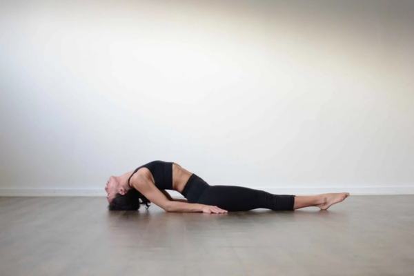 Fish pose (matsyasana)