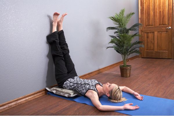 Legs up the wall