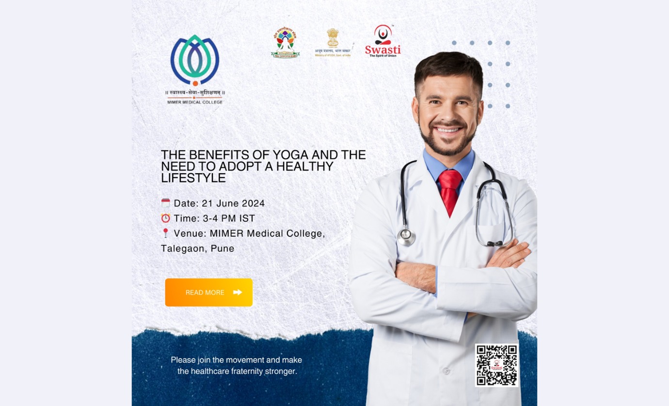 Celebrate International Yoga Day at MIMER Medical College!