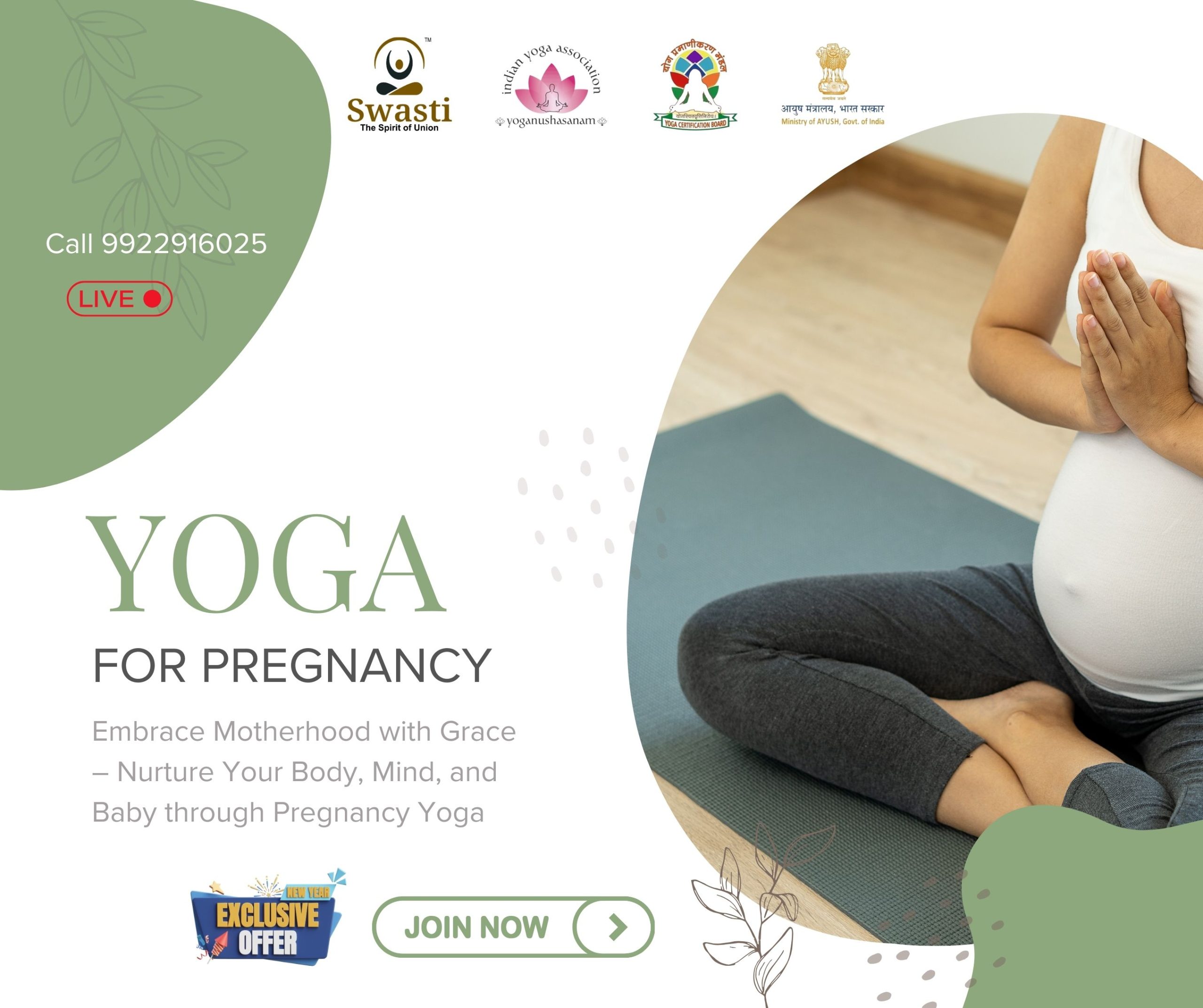Pregnancy yoga classes scaled