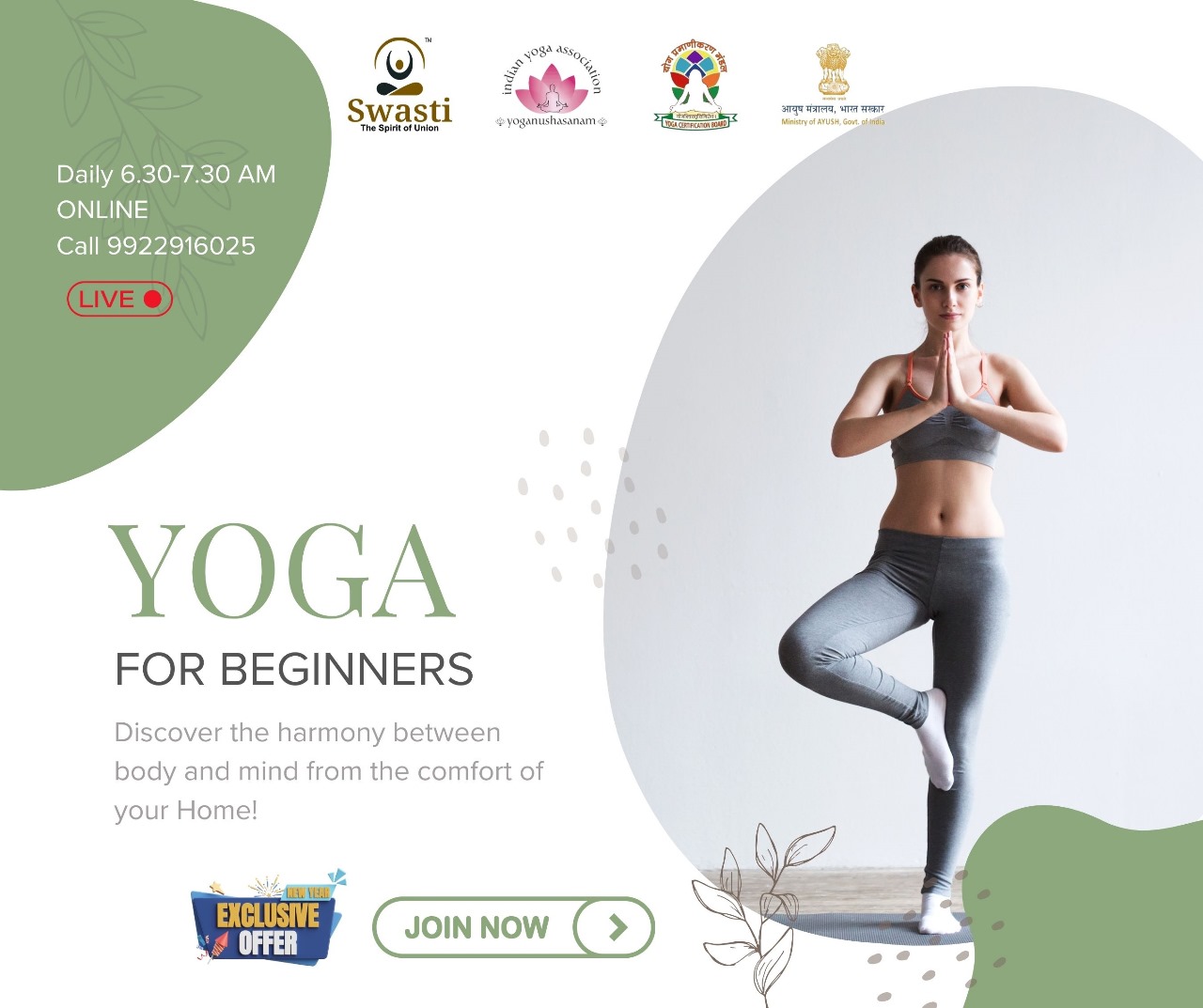 Yoga classes for beginners in pune, india