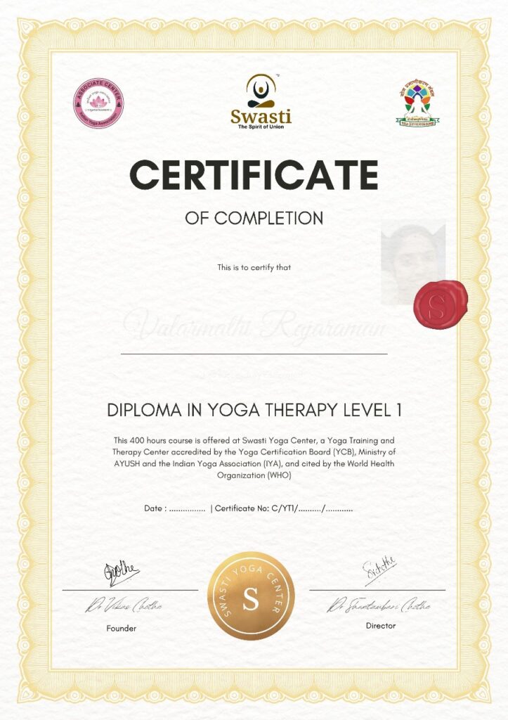 Yoga therapy - level 1