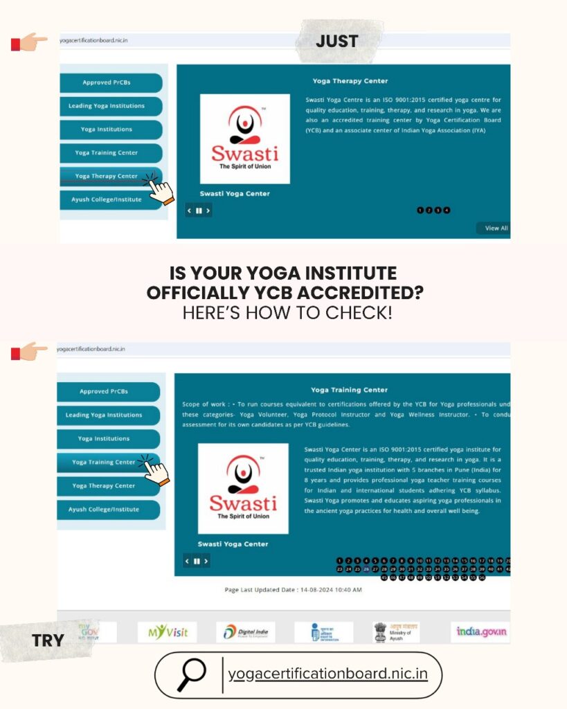 Proof of genuine institute