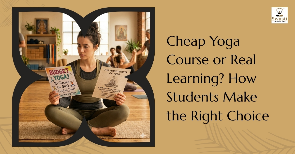 Cheap yoga course or real learning how students make the right choice