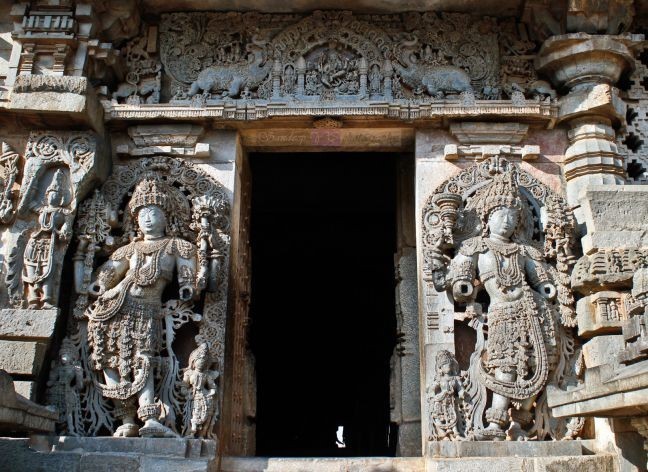 Art In The Indian Temple Gatekeepers: Jay And Vijay Art in the indian temple gatekeepers: jay and vijay